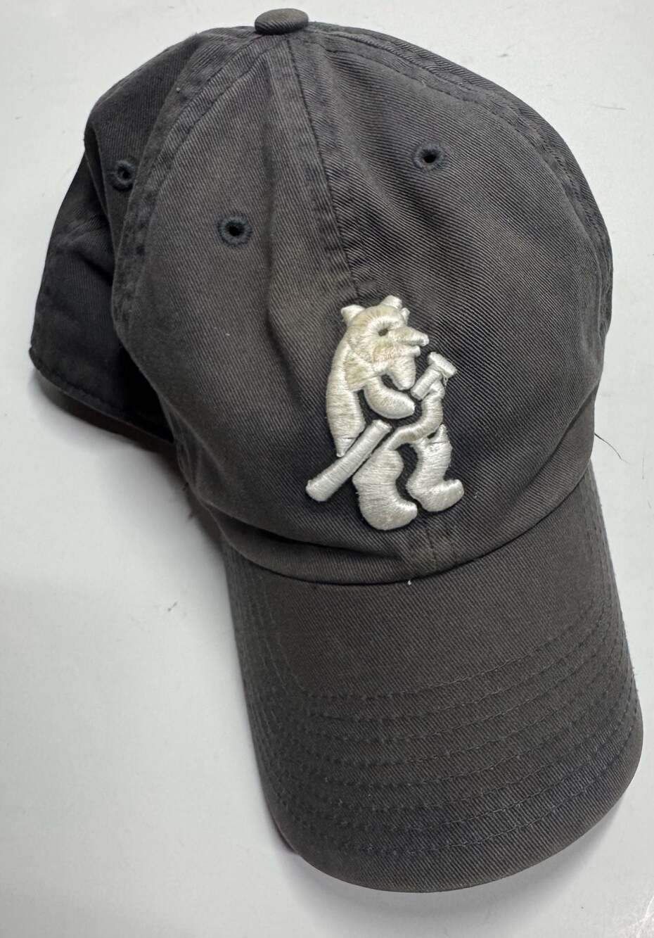 47 Brand Chicago Cubs Cooperstown Collection 1914 Bear Logo Franchise Fitted Cap